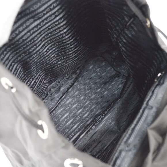 Prada Black Sequins Nylon Backpack authentic - Picture 5 of 8
